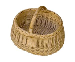 Red Hamper S058/home Wicker Deluxe Car Shopping Basket