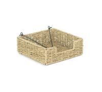 Red Hamper Seagrass Napkin Holder