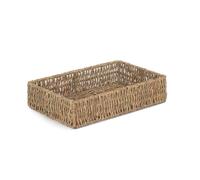 Seagrass Rectangular Seagrass Tray Red Hamper Green One Size