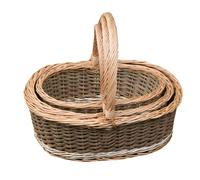Red Hamper Set of 3 Pennine Wicker Shopping Baskets
