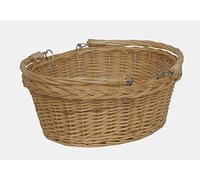Red Hamper Shopping Basket Small Swing Handle Shopper