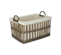 Red Hamper Small Malmo Openwork Laundry Storage Basket