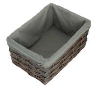 Red Hamper St073Gry/3 Large Grey Scandi Storage Basket With Grey Lining