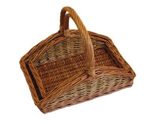 Red Hamper T031/home Wicker Set Of 2 Hill Garden Trugs