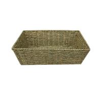 Red Hamper Tapered Edge Seagrass Tray - Medium