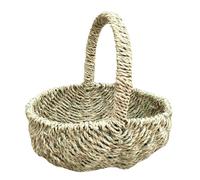 Red Hamper Tiny Seagrass Shopping Basket