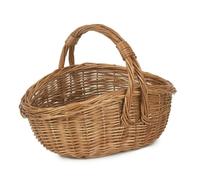 Red Hamper Traditional Cookery Wicker Shopping Basket