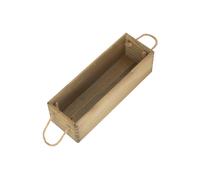Red Hamper Vintage Fired Champagne & Wine Planter in Brown Red Hamper Brown