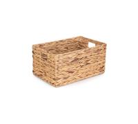 Red Hamper Water Hyacinth Water Hyacinth Rectangular Storage Basket in Brown | Size: Small Red Hamper Brown S