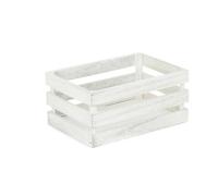 Red Hamper Wb033 Wood Small Vintage Slatted Wooden Crate