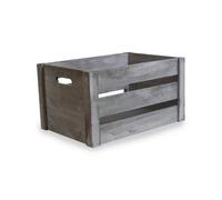 Red Hamper Wb050 Wood Medium Deep Vintage Crate