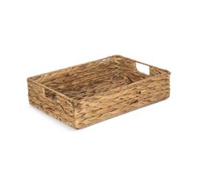 Red Hamper Wh007/2 Medium Water Hyacinth Shallow Rectangular Storage Basket