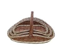 Red Hamper Wicker Set of 2 Hampton Garden Trug in Brown Red Hamper Brown