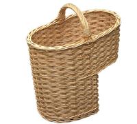 Red Hamper Wicker Single Weave Stair Basket in Brown Red Hamper Brown