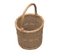 Red Hamper Yorkshire Barrel Shopping Basket, Wicker, Brown, 30 x 30 x 31 cm