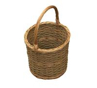 Red Hamper Yorkshire Barrel Wicker Shopping Basket