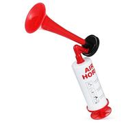 Red Handheld Cheer Air Horn Manual Pump Noise Maker for Events