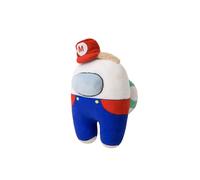 (Red Hat) Among Us Game Plush Toy Stuffed Plushie Doll Pikachu Mario Superman Spiderman