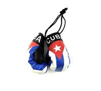Red Hat Ent Hanging Car Mirror Mini Boxing Gloves (Cuba)