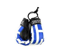 Red Hat Ent Hanging Car Mirror Mini Boxing Gloves (Greece)