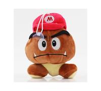 (red hat) Super Mario Goomba Mushroom Stuffed Plushie Toys
