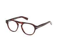 Red Havana Eyewear Frames - unisex - Zegna - Glasses - Brown - 51 MM - Accessories 51 MM