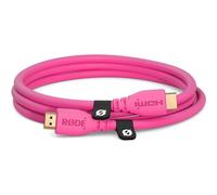 Red HDMI cable 1.5m pink