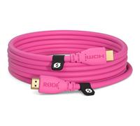 Red HDMI cable 3m pink