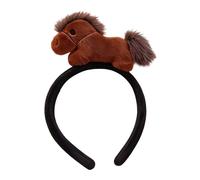 Red Headband - Horse Hair Accessory for New Year, Festive Holiday Headwear with Comfortable Design, Vibrant Decorative Selling Points, Quick Fit Feature Function, Hair Accessory Tool
