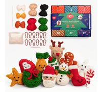 Red Heart Advent Calendar Multi Color Yarn - 1 Pack of 14.53oz/412g - 100% Acrylic - #4 Worsted (Medium) - - Knitting/Crochet