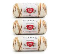 Red Heart All in ONE Flower Power Dried Bouquet Yarn - 3 Pack of 8.8oz/250g - 100% Acrylic - #4 Worsted (Medium) - 440 Yards - Knitting/Crochet
