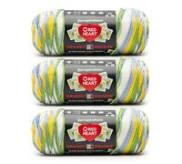 Red Heart All in ONE Granny Square Spring Green Yarn - 3 Pack of 8.8oz/250g - 100% Acrylic - #4 Worsted (Medium) - 417 Yards - Knitting/Crochet