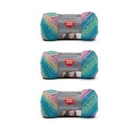 Red Heart Boutique Unforgettable Candied Yarn - 3 Pack of 100g/3.5oz - Acrylic - 4 Medium (Worsted) - 270 Yards - Knitting/Crochet