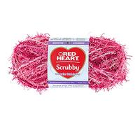 Red Heart Coats Yarn E833.0934 Scrubby Yarn, Multi-Colour