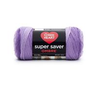 Red Heart Yarn Super Saver Ombre E305.3969 - 10 oz, Violet