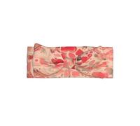 Red Heart Flowers Baby bow headband, all-over print design, made of soft and skin-friendly material.