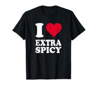 Red Heart I Love Extra Spicy T-Shirt