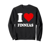 Red Heart I Love Finneas Sweatshirt