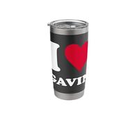 Red Heart I Love Gavin Stainless Steel Insulated Tumbler