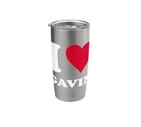 Red Heart I Love Gavin Stainless Steel Insulated Tumbler