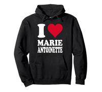 Red Heart I Love Marie Antoinette Pullover Hoodie