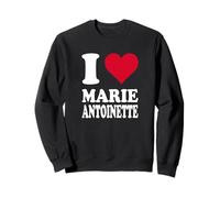 Red Heart I Love Marie Antoinette Sweatshirt
