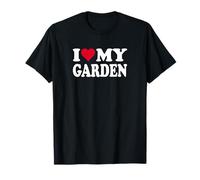 Red Heart I Love My Garden T-Shirt