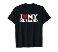 Red Heart I Love My Husband T-Shirt