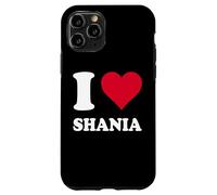 Red Heart I Love Shania Case for iPhone 11 Pro