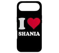 Red Heart I Love Shania Case for iPhone Air