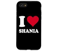 Red Heart I Love Shania Case for iPhone SE (2020) / 7/8