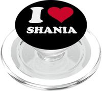 Red Heart I Love Shania PopSockets PopGrip for MagSafe