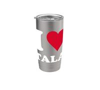 Red Heart I Love Tala Stainless Steel Insulated Tumbler