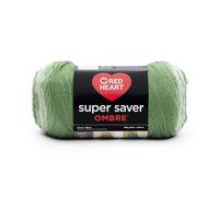 Red Heart Ombre Yarn, Green Apple